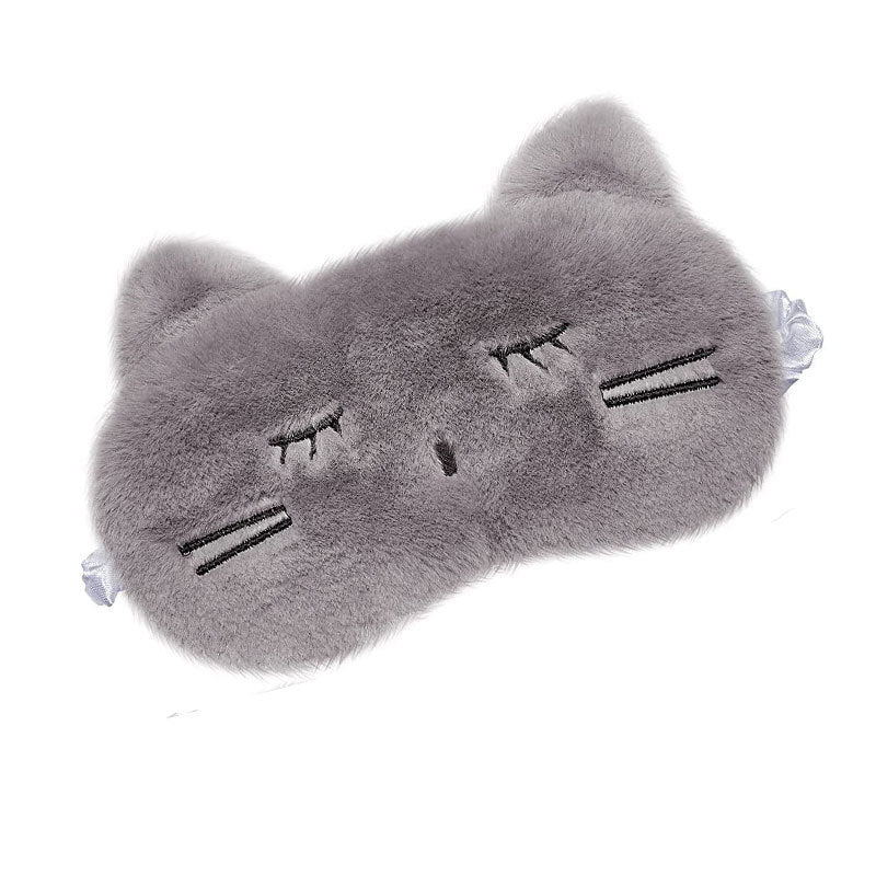 Cartoon Cute Plush Sleeping Eye Mask