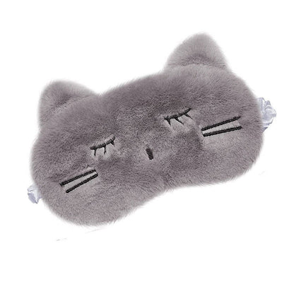 Cartoon Cute Plush Sleeping Eye Mask